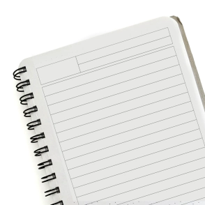 Anotador Eco Kraft A6 / c/elast. / 96 hs rayadas de 80 gr. x 12 un.