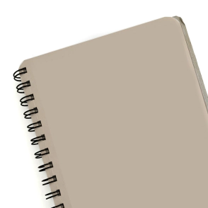 Cuaderno A4 C/el&aacute;stico / 96 hs nat de 75 gr. / x 12u. - Tapas surtidas