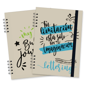 Anotadores BuJo y Lettering