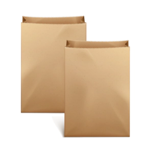 Bolsas cotillon kraft 12.5x7x25 cm x 50 un.