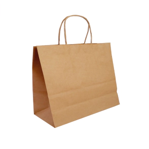 Bolsas Kraft 32x10x23 cm x 100 u