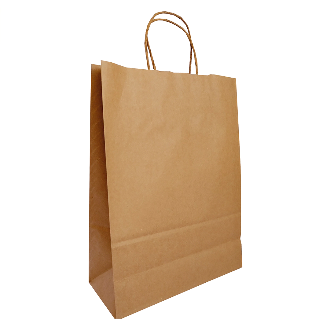 Bolsas Kraft 30x12x41 cm x 100 u