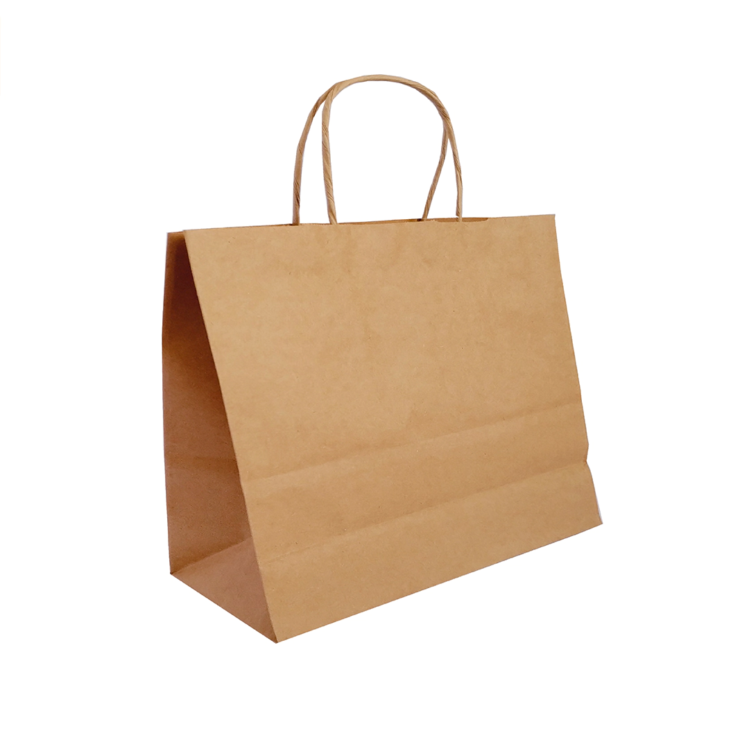 Bolsas Kraft 32x10x23 cm x 10 u