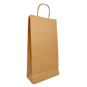 Bolsas Kraft 22x10x42 cm x 10 u