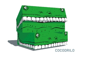 Cajas Archivo Legajo 12 IDEAS DE CARTOON Cocodrilo x 3 u.