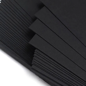 Cart&oacute;n mont. art&iacute;st c/papel de dib.negro 1.2mm 42x29.7 cm x 40 h