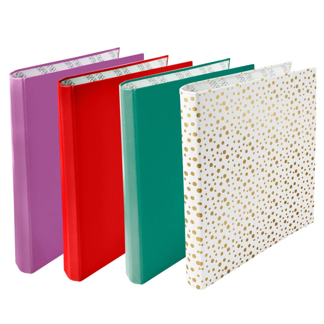 Carpeta escolar A4 2x40 de carton montado surtido x 18u