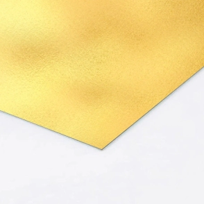 Cart&oacute;n passe p. laminado metalizado ORO 1mm (A3 Plus) 33 x 48,3 cm . x 10hs.