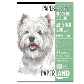 Blocks de dibujo > Papel blanco 200 gr - Lisos