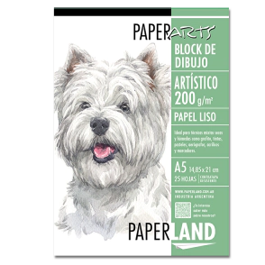 Blocks de dibujo > Papel blanco 200 gr - Lisos