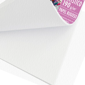 Blocks de dibujo > Papel blanco 190 gr - Rugosos
