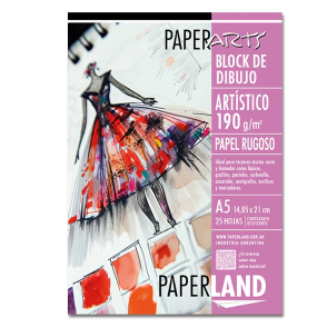 Blocks de dibujo > Papel blanco 190 gr - Rugosos