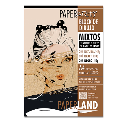 Blocks de dibujo > Papeles Mixtos 1