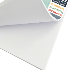 Blocks de dibujo > Papeles Mixtos 3