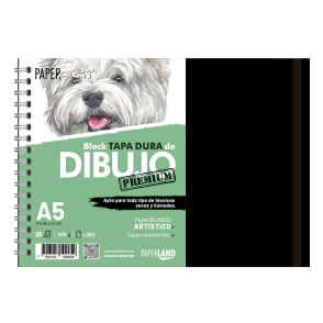 Blocks de dibujo PREMIUM > Papel blanco 190/200 gr.