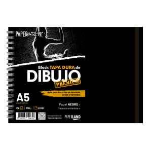 Blocks de dibujo PREMIUM > Papel Negro 110 gr.