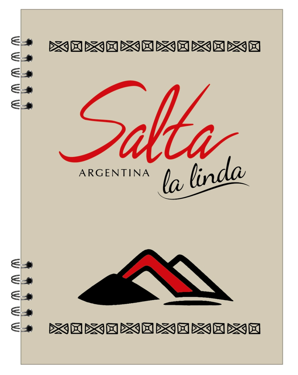 Anotador Regional A5 70 hs c/sobre c/elastico x 12 un.