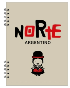 Anotador Regional A5 70 hs c/sobre c/elastico x 12 un.